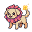 Blossomhound, pixel art