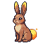 Burrowhare, pixel art