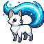Cometfox, pixel art