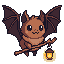 Duskbat, pixel art