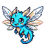 Glintdrake, pixel art
