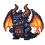 Hearthking, pixel art