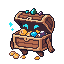 Hoardling, pixel art
