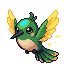 Hummstar, pixel art