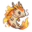 Koidrake, pixel art