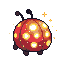 Ladylamp, pixel art