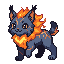 Magmalynx, pixel art