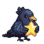 Nightraven, pixel art