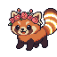 Peonycrest, pixel art