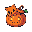 Pumpkit, pixel art